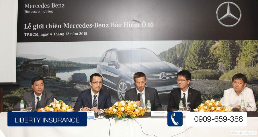 Ra mắt bảo hiểm Liberty Autocare cho xe Mercedes