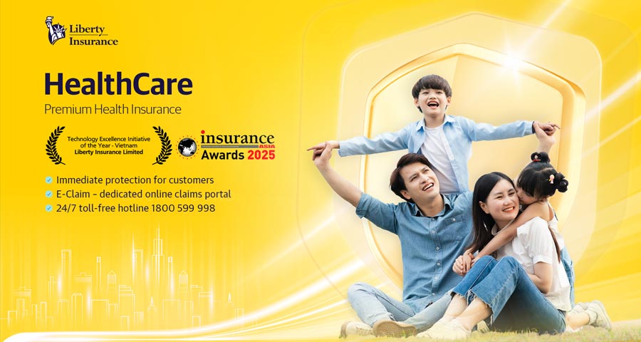 Bảo hiểm sức khỏe cao cấp Liberty HealthCare với hạn mức lên đến 24 tỷ đồng/năm, bao phủ điều trị tại Việt Nam và quốc tế. 3 gói bảo hiểm linh hoạt: Classic (2,4 tỷ), Executive (6,6 tỷ), Premier (24 tỷ). Không giới hạn số ngày nằm viện, số lần khám bệnh. Dịch vụ bảo lãnh viện phí trực tiếp, hỗ trợ vận chuyển y tế cấp cứu.