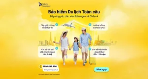 Bảo hiểm du lịch toàn cầu Liberty mang đến giải pháp bảo vệ toàn diện cho chuyến đi quốc tế với quyền lợi lên đến 3 tỷ đồng, chi phí chỉ từ 47.000 đồng/ngày. Sản phẩm hỗ trợ chi phí y tế, hủy hoãn chuyến bay, mất hành lý và cấp giấy chứng nhận nhanh chóng, phù hợp hồ sơ visa Schengen.